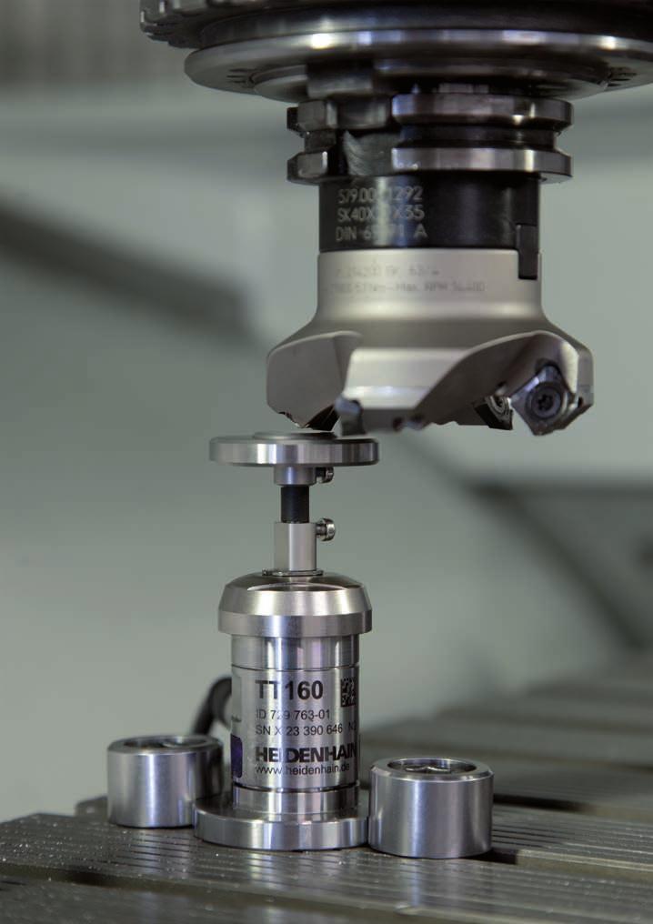 Obecný popis Spolu s CNC měřícími cykly nabízejí nástrojové sondy TT možnost měřit nástroje ve stroji automaticky.