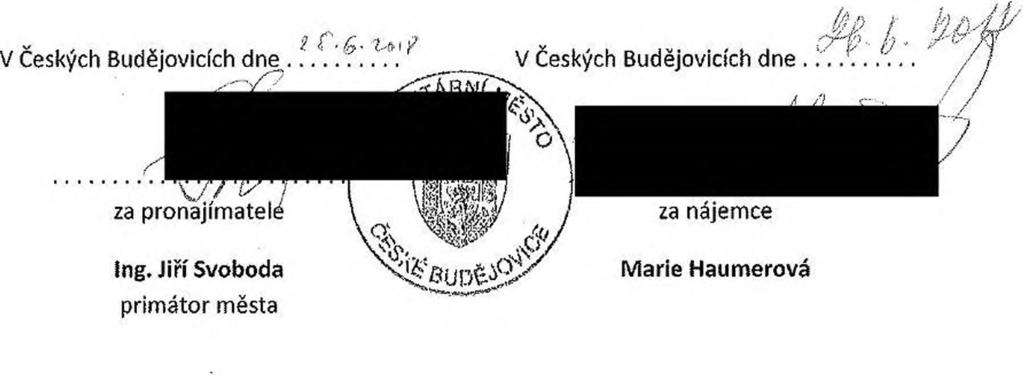 Nedílnou součástí této smlouvy je: -