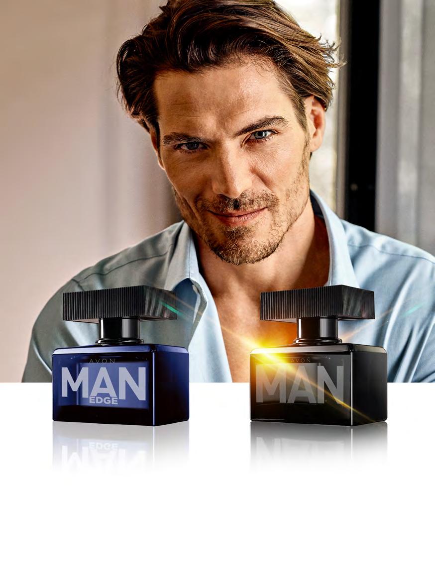 brazilská mandarinka, šalvěj, ebenové dřevo Avon Man Edge EDT 75 ml 27425 299