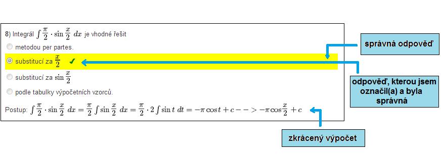Otázky zam ené na základní výpo ty integrál a pouºití výpo etních metod. Dal²í typové p íklady, které se objevují v n kterých sbírkách (viz Literatura).