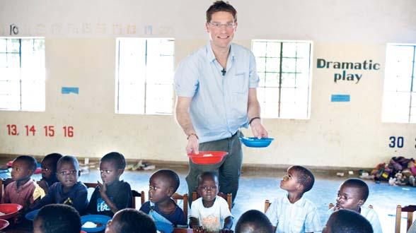 24 / Přidejte se s námi k malým skutků m lásky! Školákům v Malawi sponzoruje jídlo česká pobočka.
