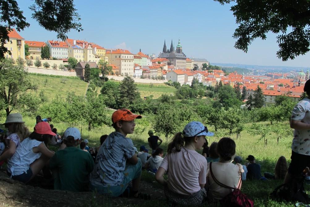 SCHILDOW V PRAZE - 4.B Na první červnový týden k nám přijeli kamarádi ze Schildow.