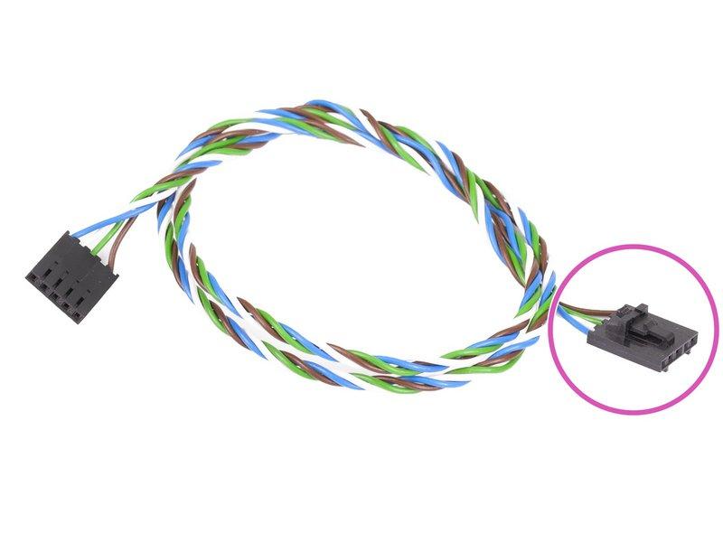 Signal (datový) kabel (1x) Všimněte si, že kabel má dva rozdílné konektory!