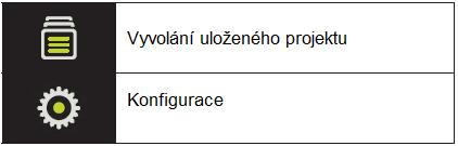 bezplatná aplikace RYOBI TM Phone Works TM Aplikace RYOBI TM Phone Works TM Na domovské obrazovce vyberte symbol. Systém tím přejde do hlavní nabídky pro konfiguraci systému.