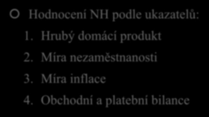 Hrubý domácí produkt 2.