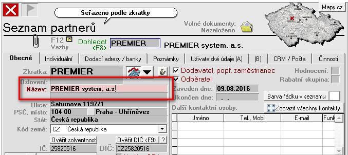 V prohlížecím módu lze od verze X6.3 využít modernizaci která značně usnadní kopírování polí v needitačním režimu. Dříve, pokud bylo potřeba kopírovat údaj např.