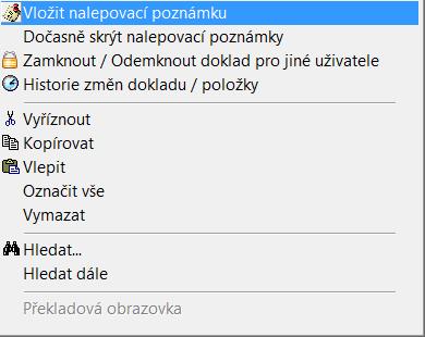 Přesouvání oken Některá statická okna lze libovolně přesouvat (např. tiskový dialog,...).