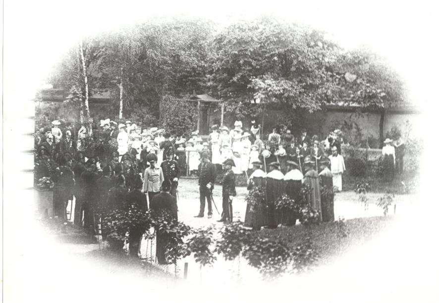 Fotografie z návštěvy císaře Františka
