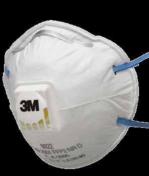 3M Částicové respirátory na jedno použití 3M Částicové respirátory řady 8000 3M Respirátory řady 8000 zajišťují lehkou, pohodlnou a účinnou ochranu dýchacích cest proti prachu a aerosolům.