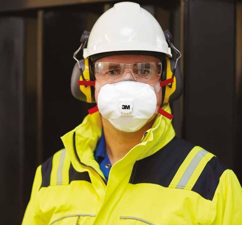 Částicové respirátory na jedno použití Pohodlné dýchání čistého a bezpečného vzduchu je důležité pro zdraví pracovníků a pracovní morálku.