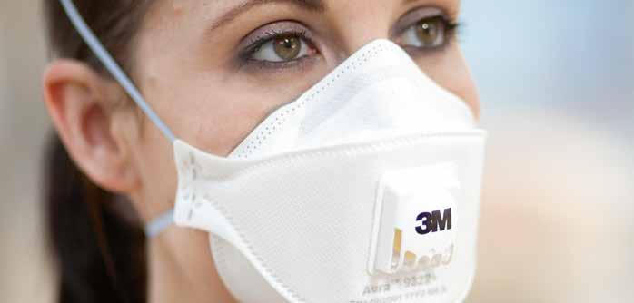 3M Částicové respirátory na jedno použití Význam pohodlí Aby bylo zajištěno, že vás respirátor ochrání, musíte jej nosit po celou dobu expozice.