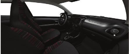 standardní výbava LIVE > Čelní a boční airbagy řidiče a spolujezdce s možností odpojení airbagu spolujezdce > Hlavové airbagy pro první a druhou řadu sedadel > Bezpečnostní pásy vpředu s