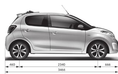 2 EVAP Technologie Stop&Start > PŘEVODY, ŘÍZENÍ Převodovka Manuální Počet převodových stupňů 5 > PNEUMATIKY Pneumatiky* 165/65 R14, 165/60 R15 > OBJEMY Počet míst 4 Objem zavazadlového prostoru pod