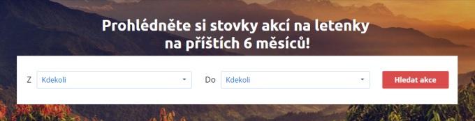 Na jediném místě tak můžete zjistit, jaké jsou nejlepší ceny letů nízkonákladových i tradičních leteckých společností během nejbližších několika měsíců.