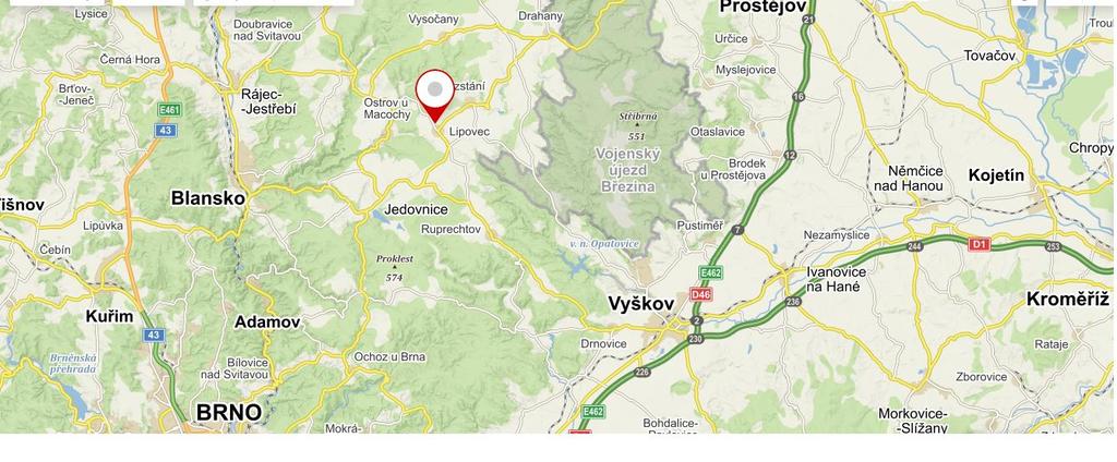 Ústav,Chelčického 686, 533