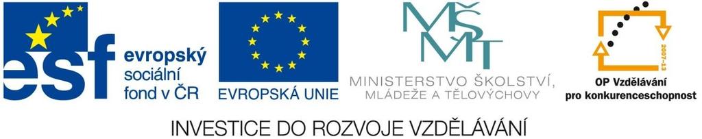 Sportovní 300, 789 63 Ruda nad Moravou Zařazení materiálu: Metodický list Šablona: Inovace a zkvalitnění výuky směřující k rozvoji čtenářské a informační gramotnosti (I/2) Sada: 1 Číslo: