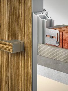 JAP 881 SKRYTÁ ZÁRUBEŇ EMOTIVE 47/15 PRO DVEŘE MASTER DOOR VÝŠKA 2100 mm  rozměry