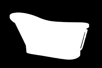 bílou barvu Barva GLAM (zlatá 01, stříbrná 02, grafitová 03) vnitřek vany bílá, venkovní strana GLAM dle výběru Sifon