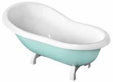 Instalace vany je jednoduchá, není třeba ji obezdívat ani obkládat, neboť již obsahuje boční stěny, které vkusně doplňují její vzhled. Vanu usadíte pomocí podpěrného systému, který je součástí vany.