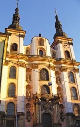 5 Kostel Panny Marie Sněžné Denisova ul., Olomouc Byl postaven v r. 1712-1716 jako součást komplexu jezuitských školních budov.