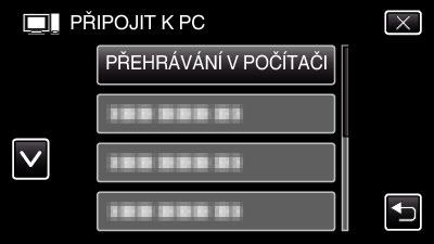 vypnete kameru 3 Otevřete LCD monitor 6 Stáhněte soubor statického snímku do iphoto 0 iphoto se automaticky spustí a zobrazí se videa natočená kamerou Stáhněte potřebné snímky 0 Snímky uložené ve