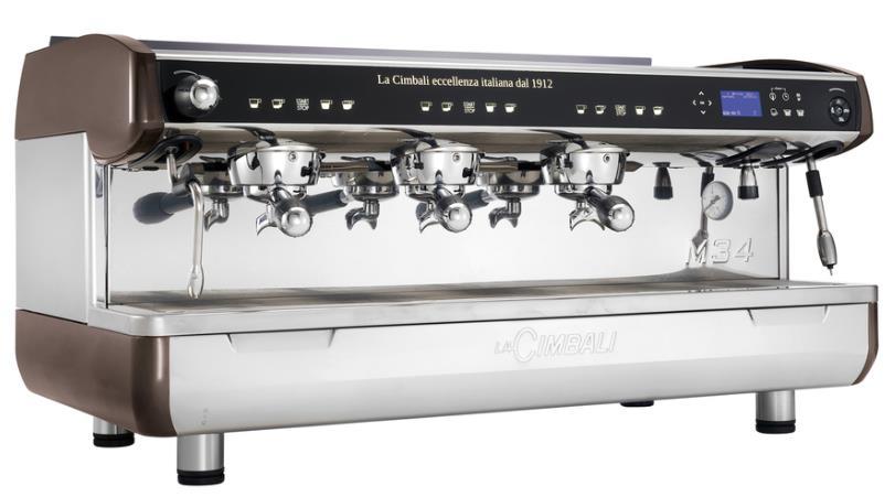 PÁKOVÝ ESPRESSO KÁVOVAR - M34 SELECTRON CHARAKTERISTIKA DT2 DT3 Trysky páry 2 2