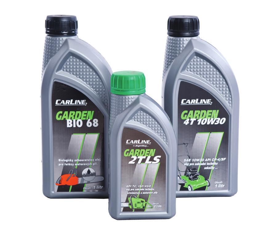 Specifikace: SAE 40, API TC, JASO FC Balení: 500 ml, 1, 10, 30 L, 180, 880 Kg CARLINE M2T Olej pro mazání dvoutaktních benzínových motorů mazaných směsí oleje s benzínem.