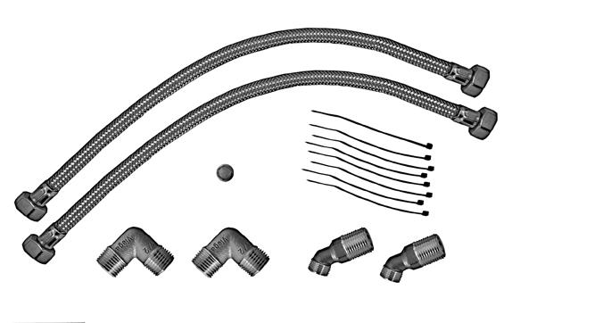The power supply cable is coming out of the wall at any place from behind the unit, but the wall has unusual surface conditions, making it difficult for installing the water heater.