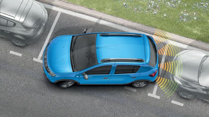 Naprosto v bezpečí za všech okolností Zadní parkovací senzory*: Senzory varují řidiče o překážkách za