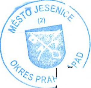 MĚSTO JESENICE evidenční číslo smlouvy SoVB_CEZd_0035_r01 vol l^ě^o Jesenice, IC 00241318, DIC CZ00241318, plátce DPH sídlo: Budějovická 303, 25242 Jesenice ID datové schránky: 3nzb42m, email pro