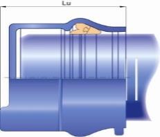 E - přírubová tvarovka s hrdlem BLUTOP PN 25 DN příruby 75 60 4,2 KXL75BE3C 1 479 75 65 4,7 KXL75BE3D 1 479 90 80 5,4 KXL90BE3E 1 634 110 100 7,4 KXM11BE3F 1 868 125 125 8,9 KXM12BE3G 2 178 160 150