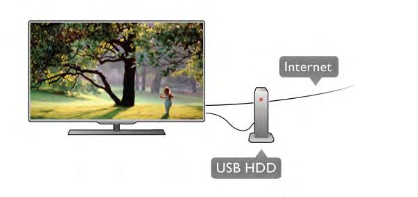 televizní průvodce Než se rozhodnete zakoupit pevný disk USB pro nahrávání, můžete si prověřit, zda lze ve vaší zemi nahrávat digitální televizní kanály. Stiskněte tlačítko GUIDE na dálkovém ovladači.