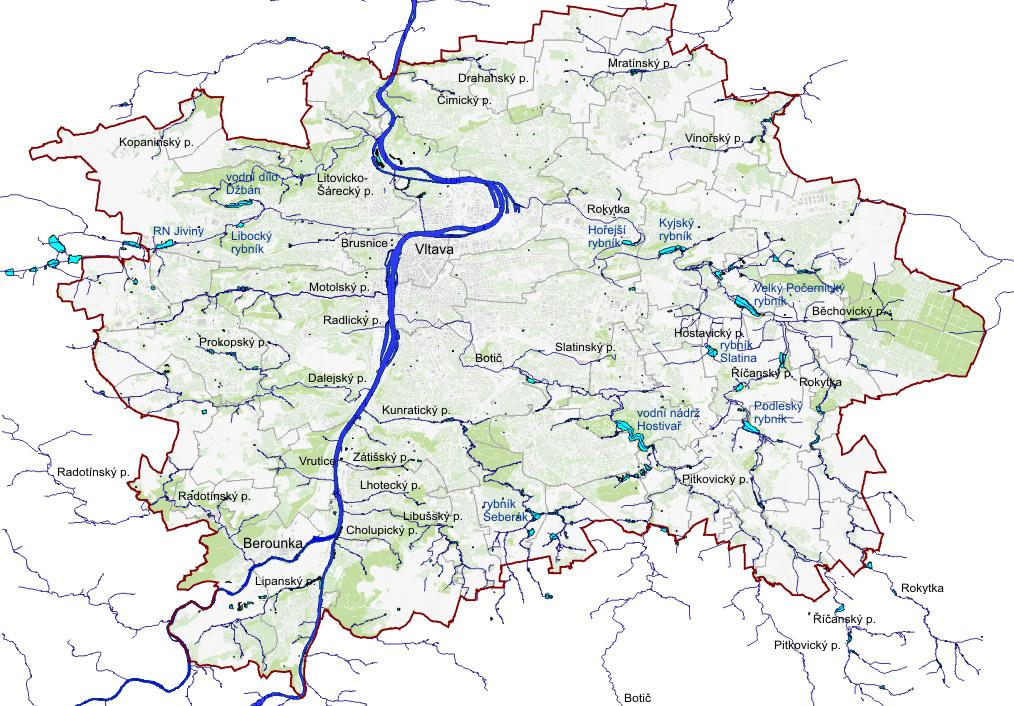 .4.4 REVITALIZACE NÁDRŽÍ A POTOKŮ Potoky a vodní díla ve správě hl. m.