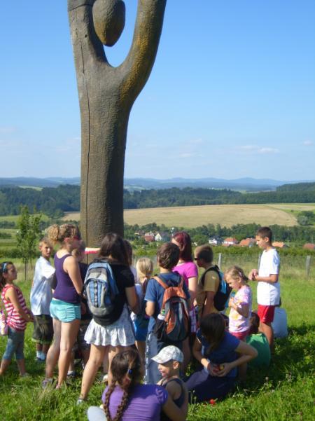 V odpoledních hodinách děti naposled vyrazily do terénu.