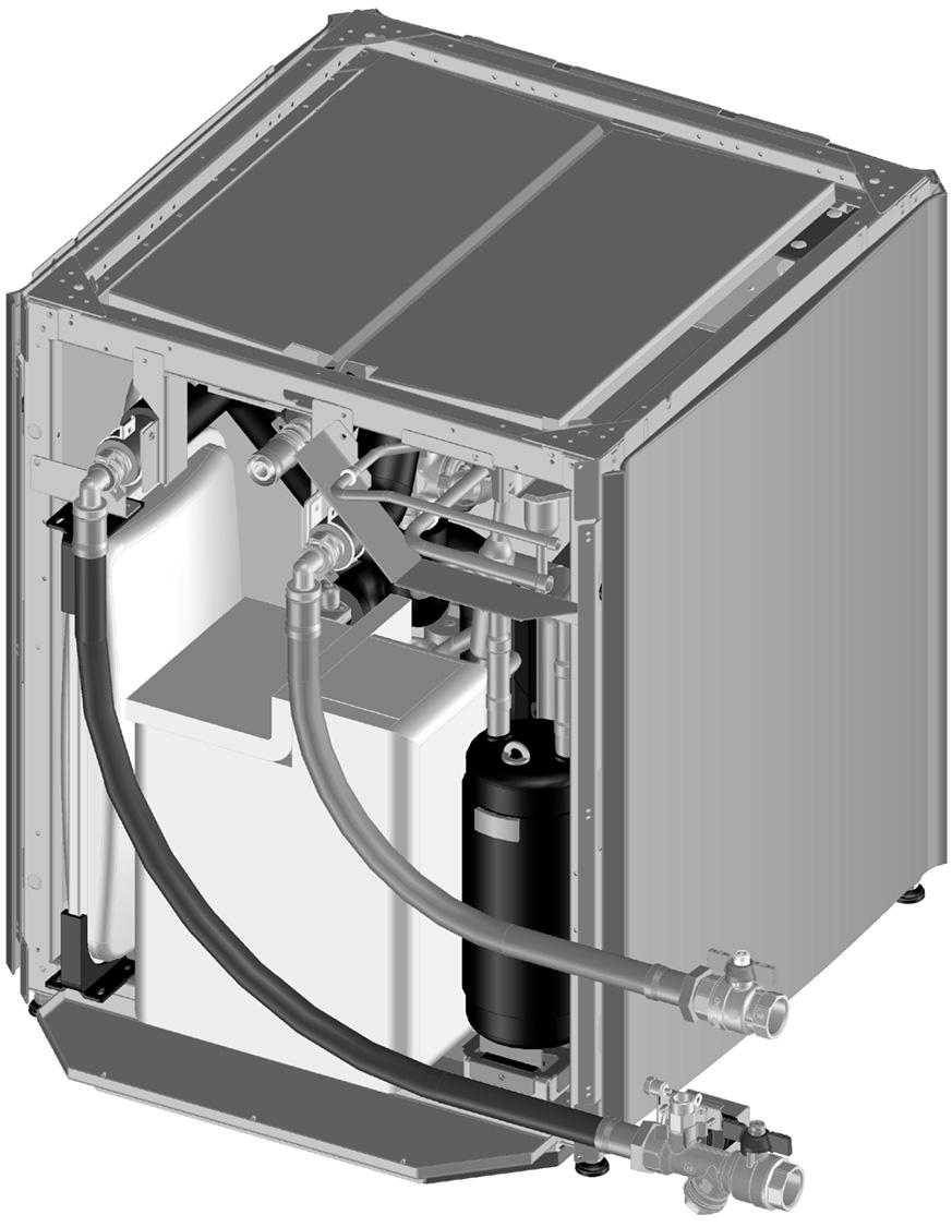 Depending on left or right connection, different accessory pipes are delivered with the unit (refer to "4. ccessories" on page 4).