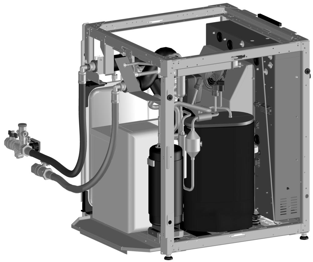 vessel Heating plate heat exchanger Cascade plate heat exchanger R40 HP/LP gas