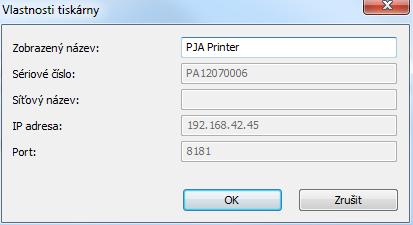 Test tiskárny Pro otestování dostupnosti připojené tiskárny spusťte Průzkumníka vyberte ze seznamu tiskárnu a klikněte na tlačítko Test.