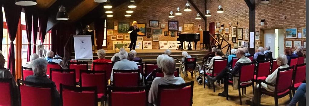V uplynulém roce jsme rozšířili nabídku seminářů o dva nové projekty, zaměřené na vzdělávání a zvyšování občanských kompetencí seniorů: Aktivně a bezpečně ve stáří Projekt byl realizován na základě