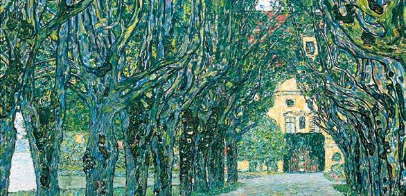 Centrum a zahrada Gustava Klimta SVĚTOVĚ PROSLULÝ UMĚLEC U ATTERSEE "Toužím ven z města jako nikdy předtím," napsal Gustav Klimt v srpnu roku 1901 z velkoměsta Vídně Emilii Flögeové na Attersee.