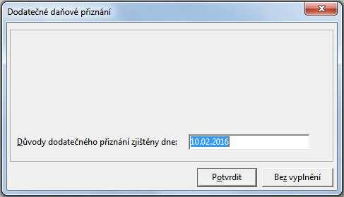 převezme jak měsíc, tak i rok. Pokud se v masce vyplní stejná hodnota OD a DO, tak se vyplní měsíc zdaňovacího období.