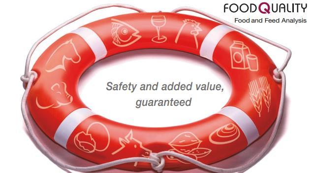 Analýza potravin a krmiv Moderní společnost vyžaduje bezpečné potraviny, které jsou snadno vysledovatelné a správně označené.