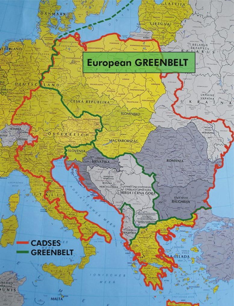 Mezinárodní ochrana krajiny Ekologické sítě: Greenbelt