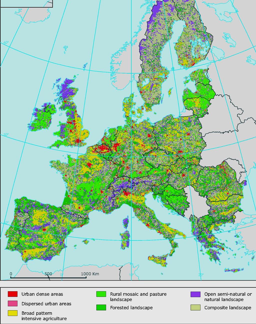 Krajina v Evropě