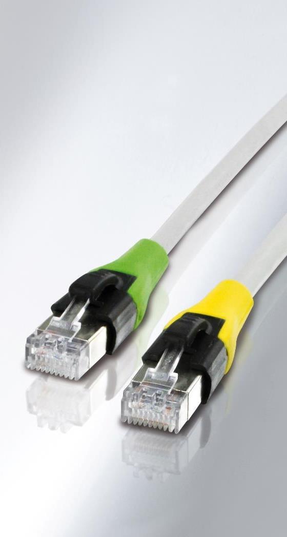 PŘIPOJOVACÍ TECHNIKA RJ45 CABINET LINE Ethernetové kabely RJ45 pro pevnou kabelovou