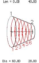 Potrubí vedoucí od vstupu ke škrticí klapce Potrubí ke škrticí klapce má tvar difuzoru.