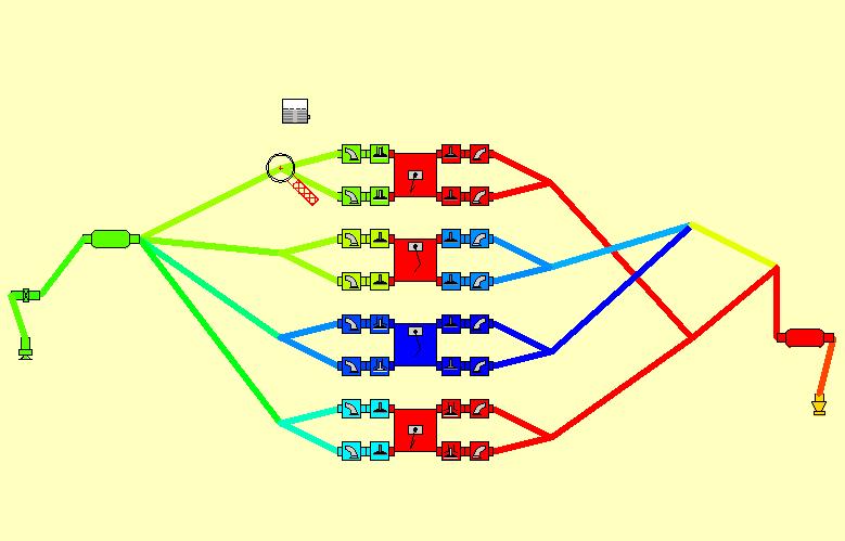 Obr. 61 Modul PRS v softwaru Lotus Engine Simulation V tomto případě je žádoucí zvýšení výkonu a točivého momentu v