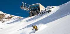 Díky vysoké nadmořské výšce se zde lyžuje od prosince do dubna, další výhodou tohoto střediska je možnost jízdy v prachovém sněhu jsou zde 4 tratě pro jízdu ve volném terénu.