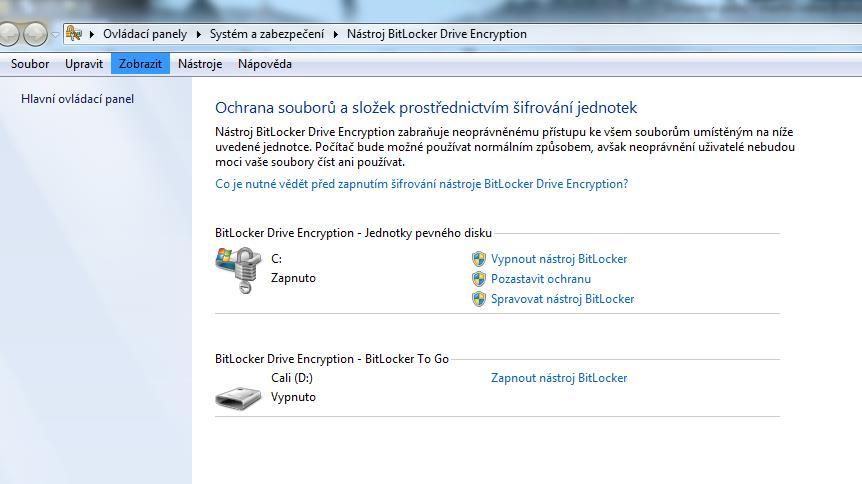 V případě, že váš operační systém Windows neobsahuje nástroj, stahujete jej jen ze stránek Microsoft, odkaz ZDE. Postup pro zabezpečení USB na zařízeních Apple Mac níže v dokumentu ZDE.