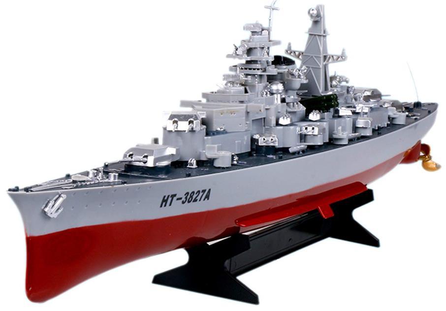 Uživatelská příručka RC Loď bitevní HT-3827 Bismarck 2.4 Ghz 