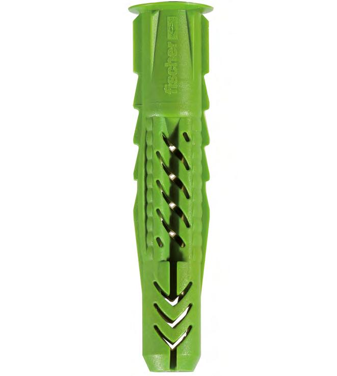 GREEN tou správnou volbou při upevňování do neznámého kotevního podkladu.